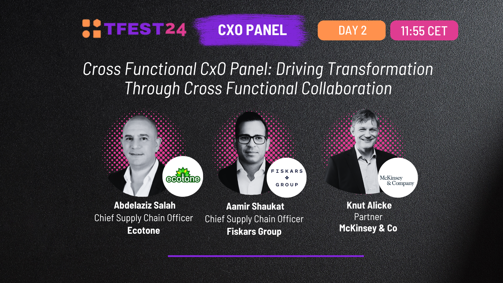 Cross Functional CxO Panel: Driving Transformation Through Cross Functional Collaboration